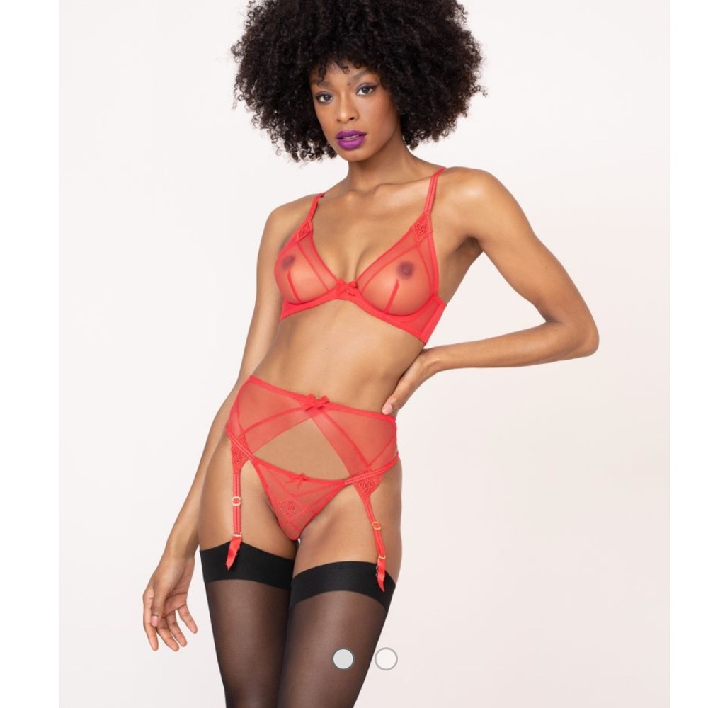 Agent Provocateur Casper garter belt